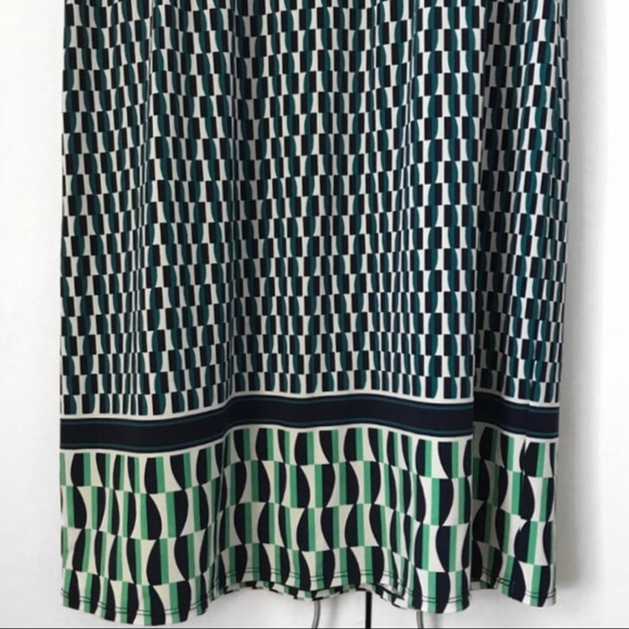 Max Studio Geometric Print Sleeveless Sun Dress - Picture 6 of 6